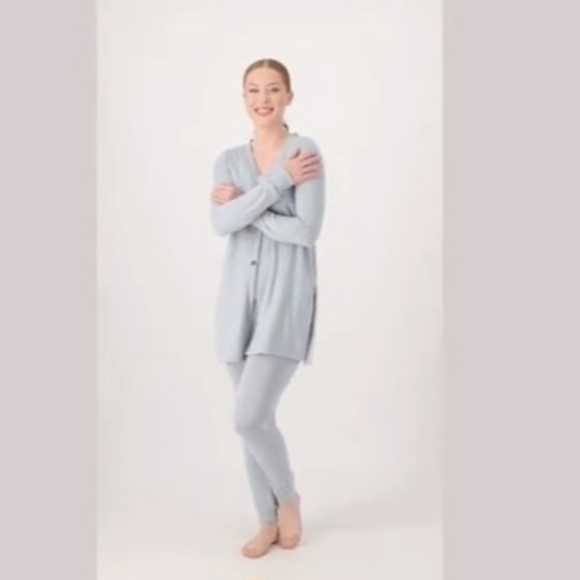 Cuddl Duds Pants - Cuddl Duds Seriously Soft Tank, Cardigan and Joggers 3 piece set 1xl